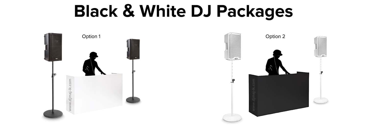 Black and White DJ Package Details