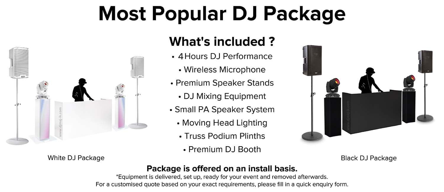 Most Popular DJ Package Details