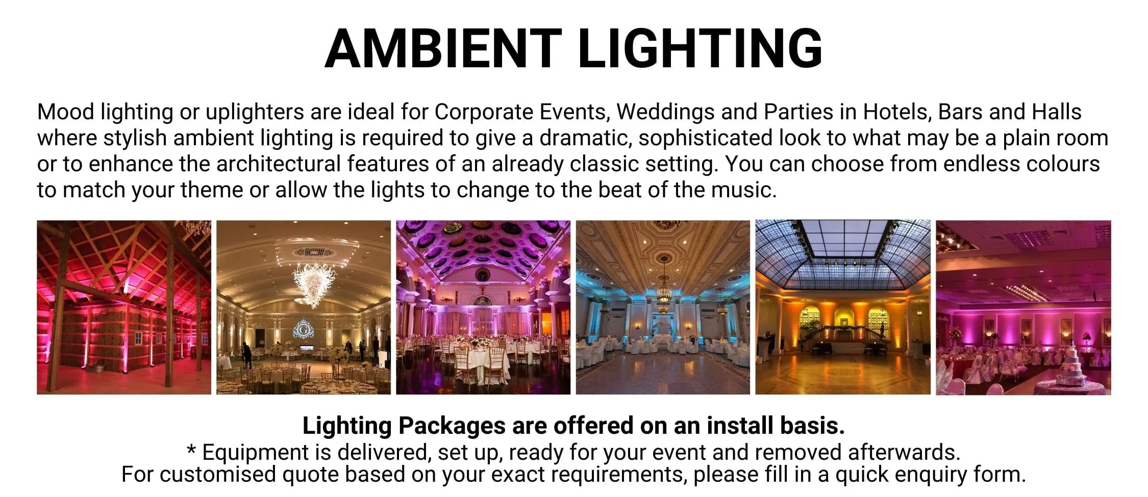 Ambient Lighting Details